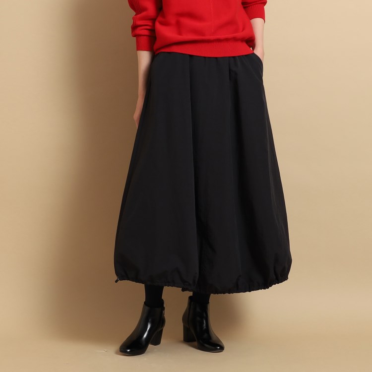 デッサン(レディース)(Dessin(Ladies))の裾ドロストボリュームスカート マキシ・ロングスカート