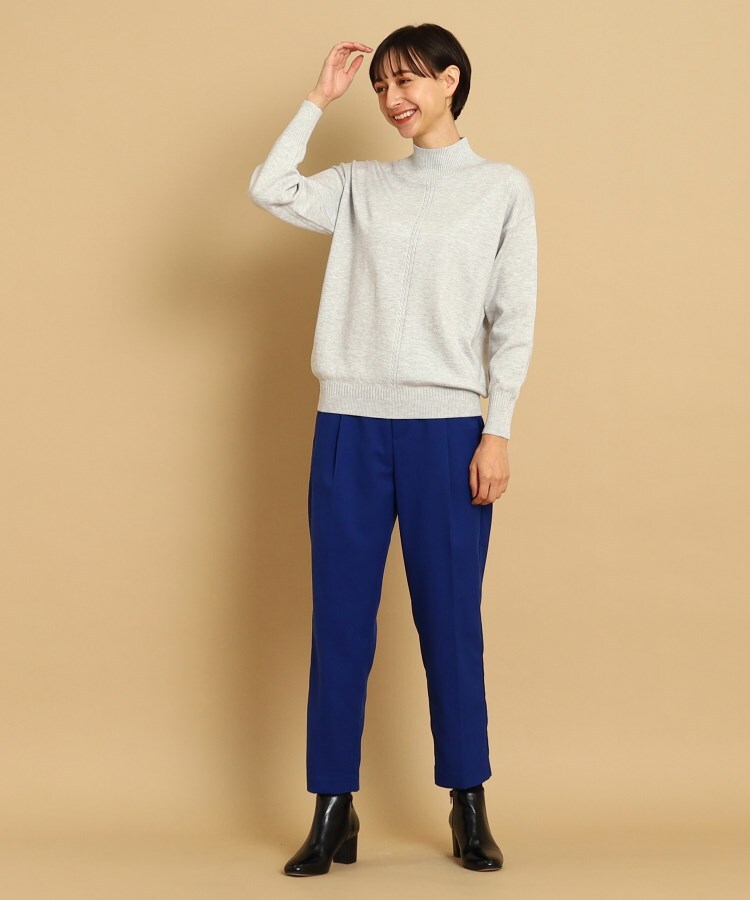 デッサン(レディース)(Dessin(Ladies))の【洗える】ウールブレンドハイネックニット（XS～L）4