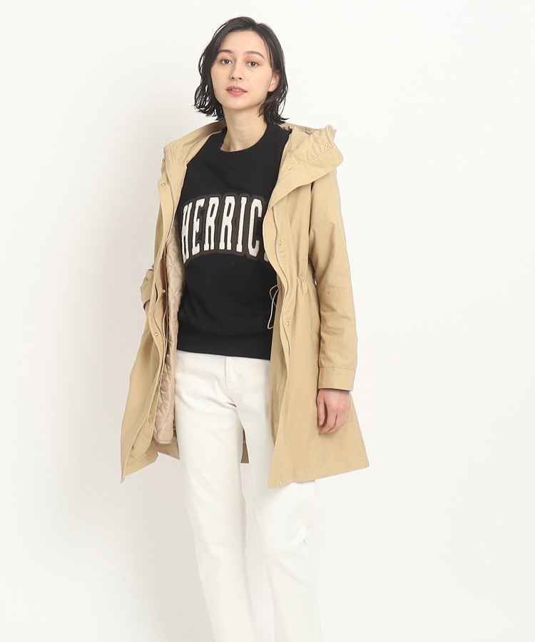 ＜WORLD＞ Dessin(Ladies)(デッサン(レディース)) 【ちょうど良い着丈で大人気！ライナー付き】フーデッドコート＜S〜L＞画像