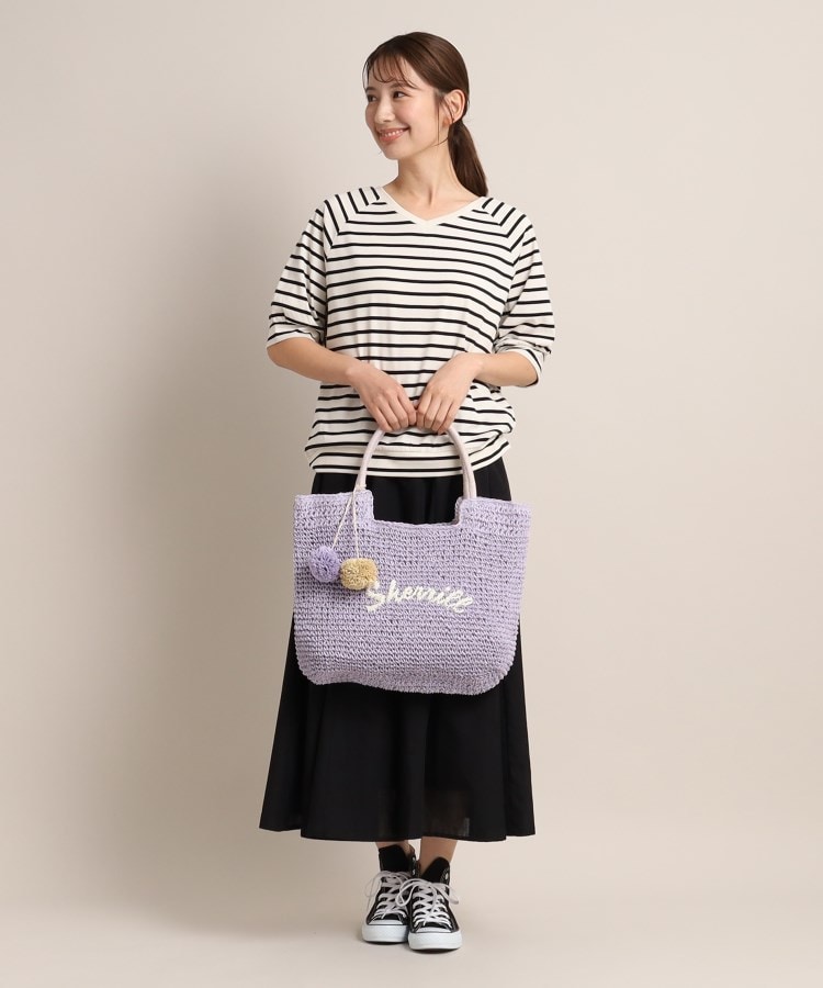 デッサン(レディース)(Dessin(Ladies))の【STORYweb 4月掲載】ペーパー刺繍トート21