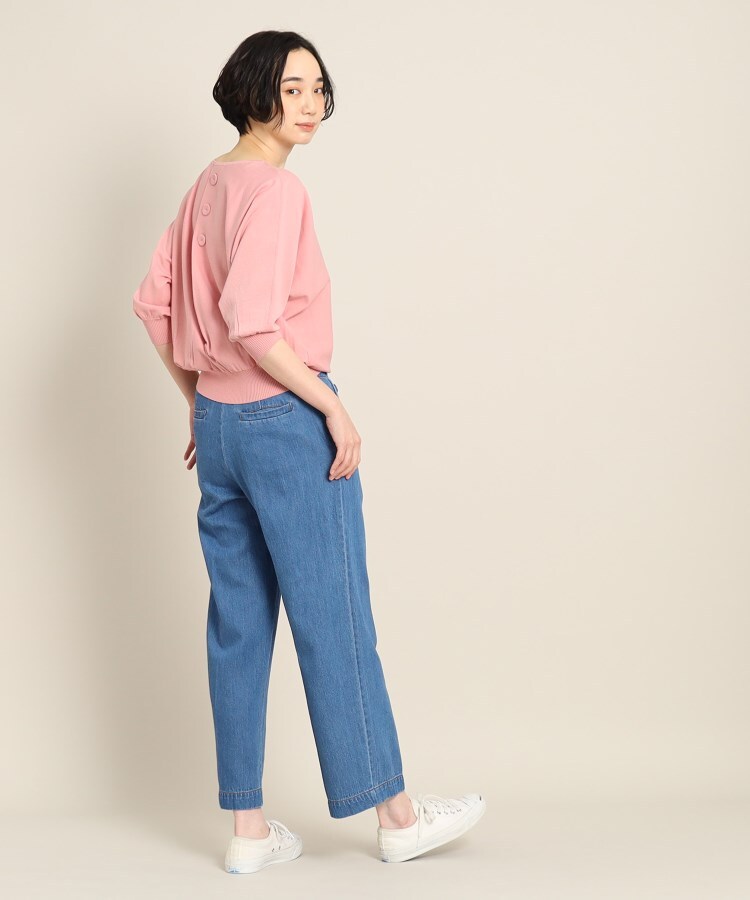 デッサン(レディース)(Dessin(Ladies))の【洗える】後ろ釦ニットプルオーバー<XS~L>41