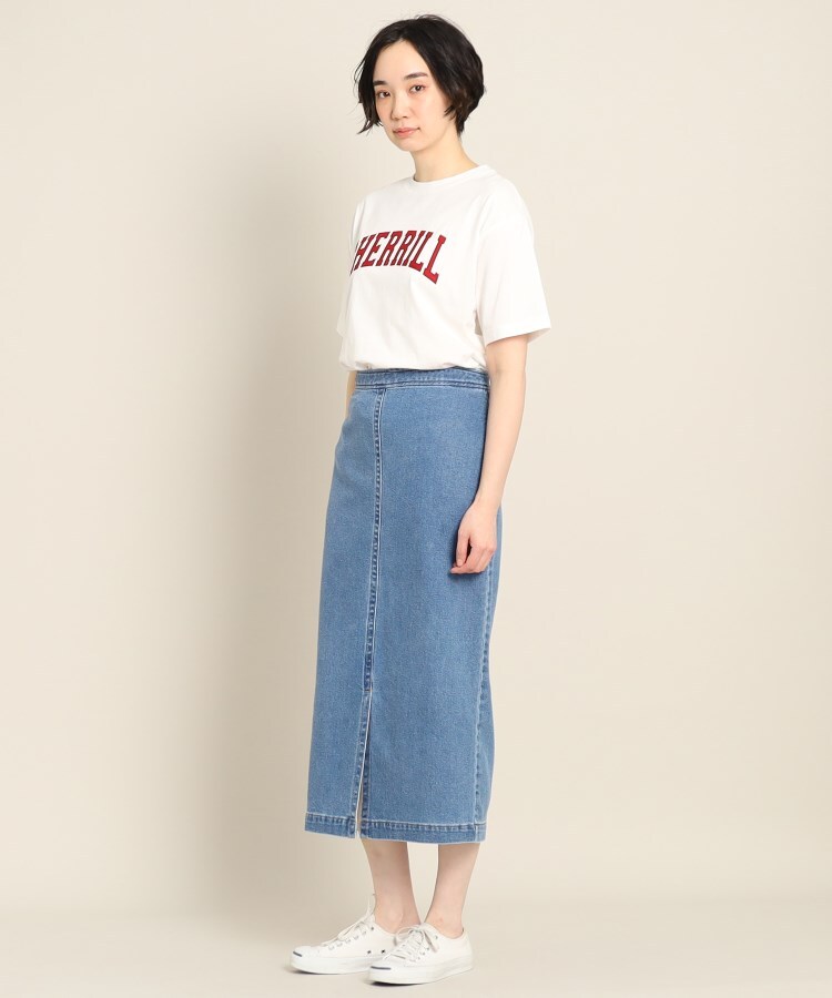 デッサン(レディース)(Dessin(Ladies))の【洗える】アップリケロゴTシャツ<XS~L>10