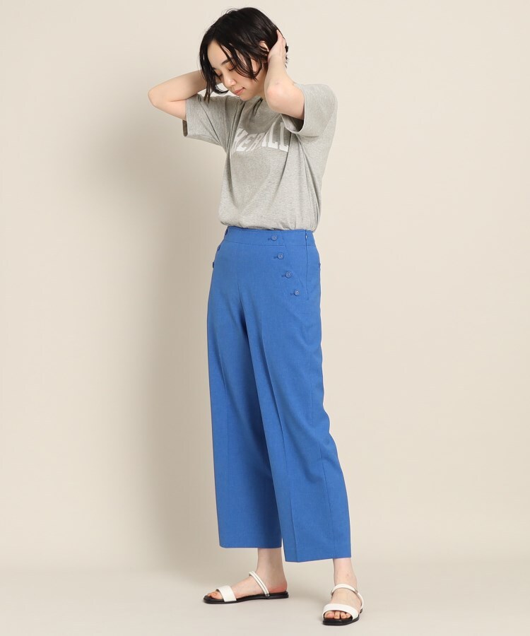 デッサン(レディース)(Dessin(Ladies))の【洗える】アップリケロゴTシャツ<XS~L>22