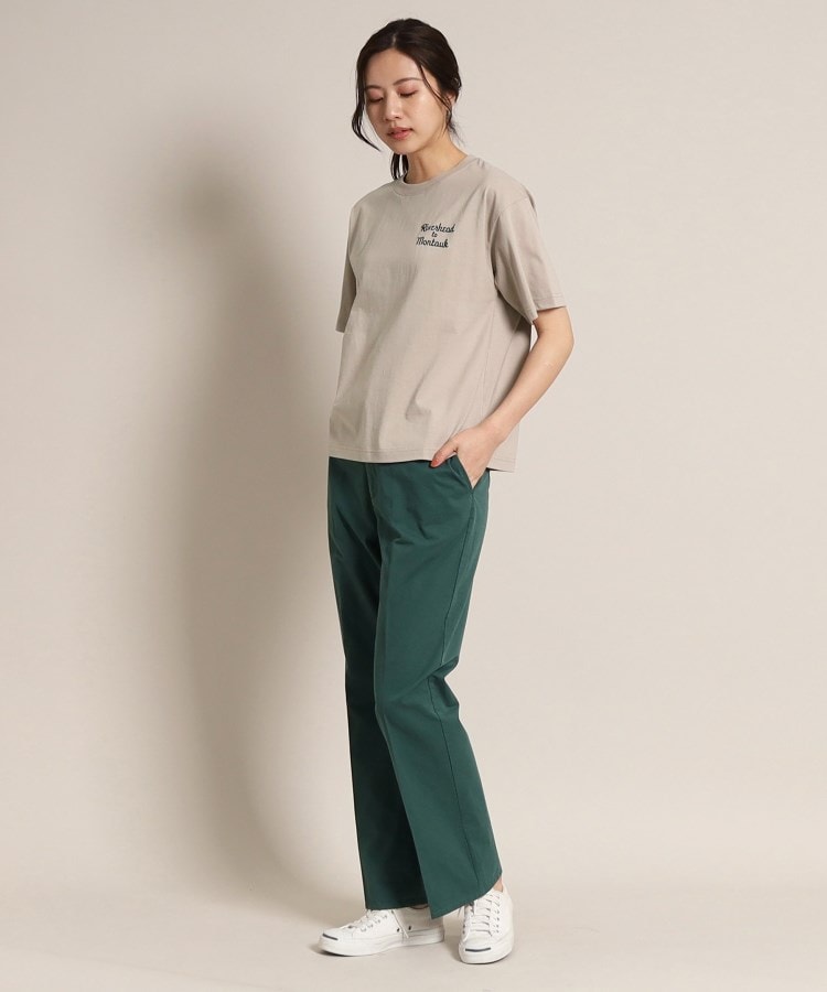 デッサン(レディース)(Dessin(Ladies))の【洗える】ロゴプリントTシャツ<XS~L>23