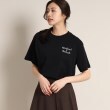 デッサン(レディース)(Dessin(Ladies))の【洗える】ロゴプリントTシャツ<XS~L>10