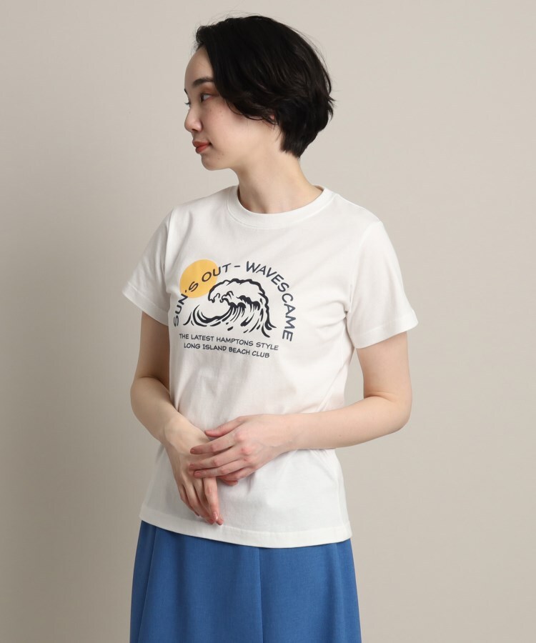 デッサン(レディース)(Dessin(Ladies))のロゴプリントTシャツ＜XS~L＞13