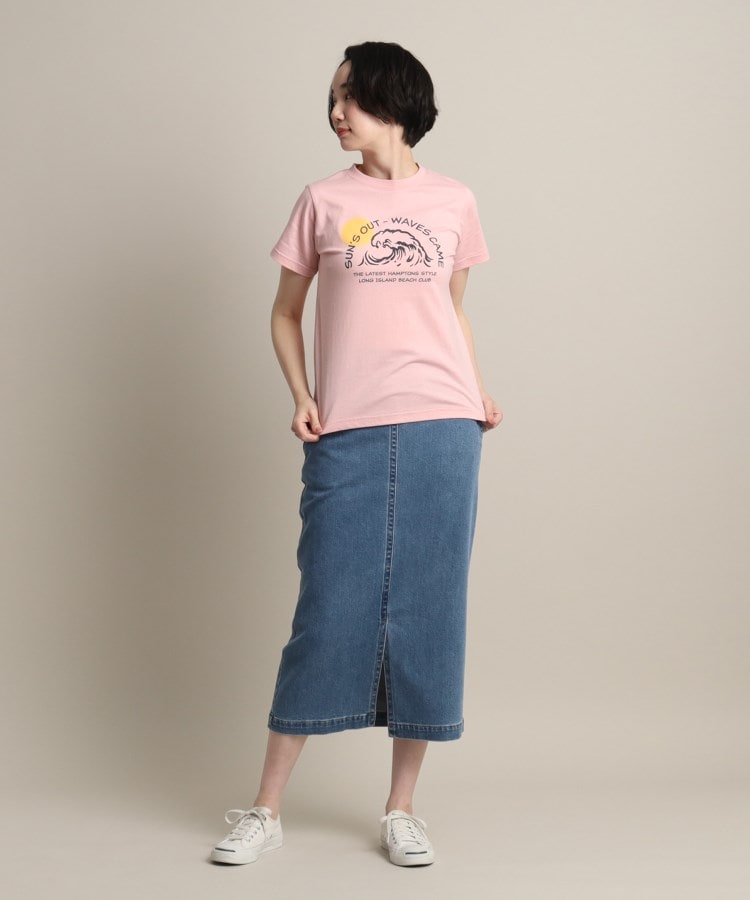 デッサン(レディース)(Dessin(Ladies))のロゴプリントTシャツ＜XS~L＞21