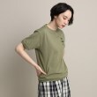 デッサン(レディース)(Dessin(Ladies))の【洗える】リブ入り刺繍Tシャツ23