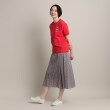 デッサン(レディース)(Dessin(Ladies))の【洗える】リブ入り刺繍Tシャツ31