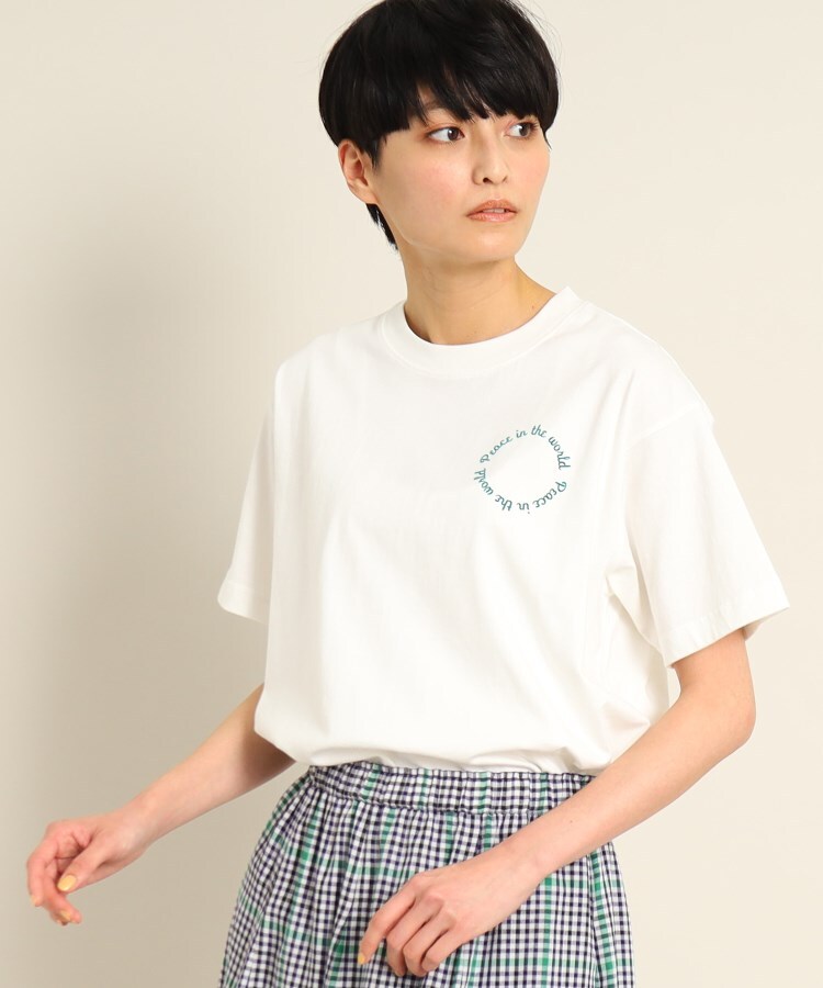 デッサン(レディース)(Dessin(Ladies))の【WORLD for the World】グラフィックTシャツ3