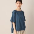 デッサン(レディース)(Dessin(Ladies))の【接触冷感・洗える】リブ付きカジュアルカットソー2