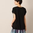 デッサン(レディース)(Dessin(Ladies))の【洗える】リブ付きドローコード付きブラウス（XS～L）10