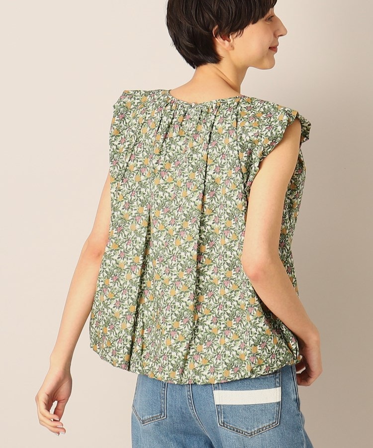 デッサン(レディース)(Dessin(Ladies))の【洗える】フルーツ柄プリントバルーンブラウス（S～L）2