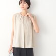 デッサン(レディース)(Dessin(Ladies))のフロントタックノースリーブブラウス5
