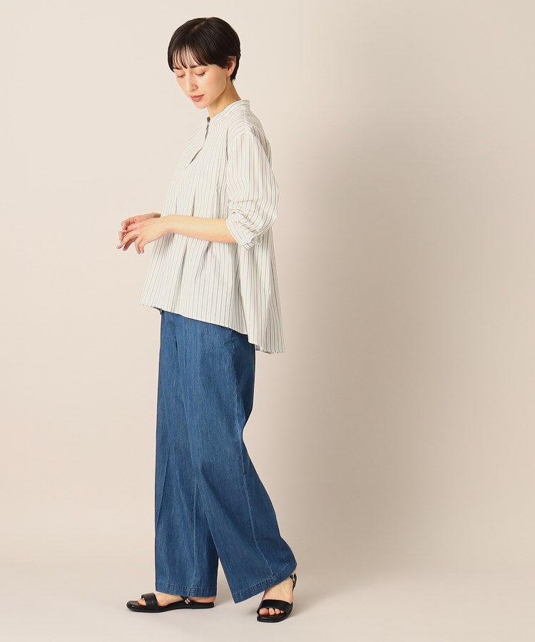 デッサン(レディース)(Dessin(Ladies))の【洗える】テントラインブラウス（XS～L）7