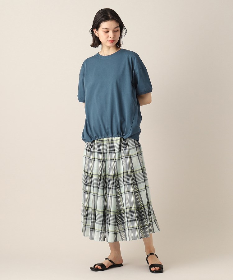 デッサン(レディース)(Dessin(Ladies))の新色追加【洗える・二の腕カバー】ドローコードカットソー（XS～L）7