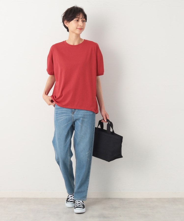 デッサン(レディース)(Dessin(Ladies))の新色追加【洗える・二の腕カバー】ドローコードカットソー（XS～L）23
