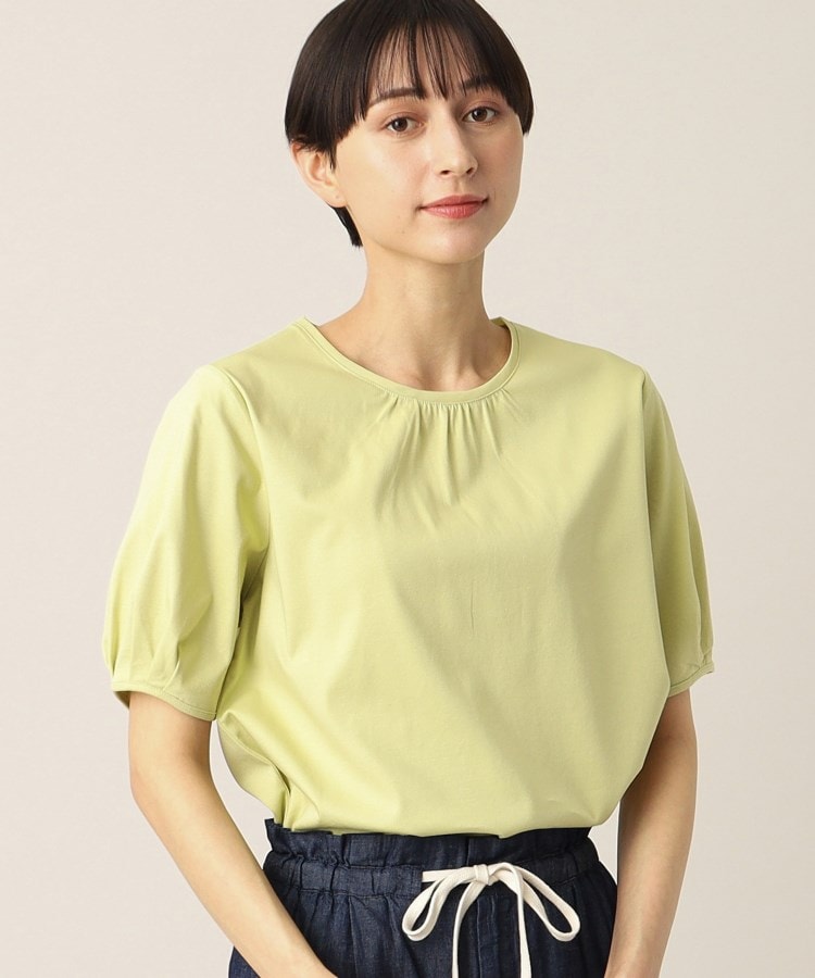 デッサン(レディース)(Dessin(Ladies))の【洗える】シフォンネックカットソー6