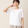 デッサン(レディース)(Dessin(Ladies))の【洗える】シフォンネックカットソー ホワイト(002)