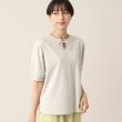 デッサン(レディース)(Dessin(Ladies))の【洗える】シフォンリボン付きカットソージャージ5