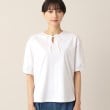 デッサン(レディース)(Dessin(Ladies))の【洗える】シフォンリボン付きカットソージャージ17