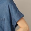 デッサン(レディース)(Dessin(Ladies))のバンドカラーデニム調ワンピース（S～L）17