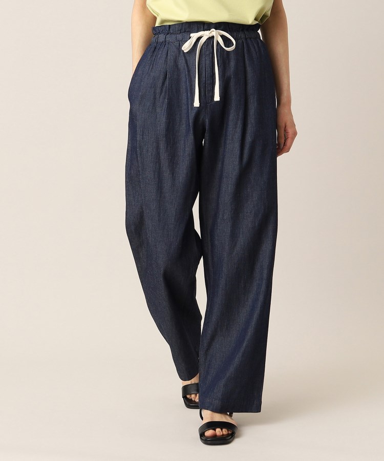 デッサン(レディース)(Dessin(Ladies))の【洗える】リラックスデニムパンツ（XS～L）5
