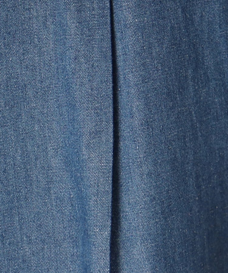 デッサン(レディース)(Dessin(Ladies))のリネンブレンドデニムクロップド丈パンツ（S～L）4