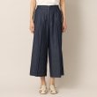 デッサン(レディース)(Dessin(Ladies))のリネンブレンドデニムクロップド丈パンツ（S～L）9