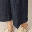 デッサン(レディース)(Dessin(Ladies))のリネンブレンドデニムクロップド丈パンツ（S～L）16