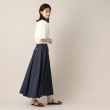 デッサン(レディース)(Dessin(Ladies))の【洗える】綿麻デニム切替スカート（XS～L）7