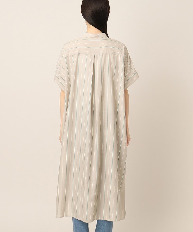 デッサン(レディース)(Dessin(Ladies))のアソート柄ロングシャツワンピース15