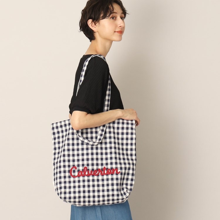 デッサン(レディース)(Dessin(Ladies))の2WAYロゴトート トートバッグ