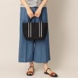 デッサン(レディース)(Dessin(Ladies))のテープボートバッグS（トートバッグ） ブラック(019)
