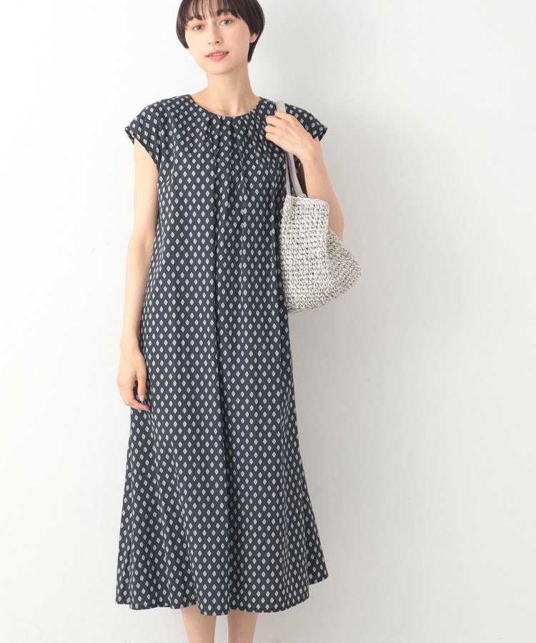 デッサン(レディース)(Dessin(Ladies))の小紋プリントワンピース1