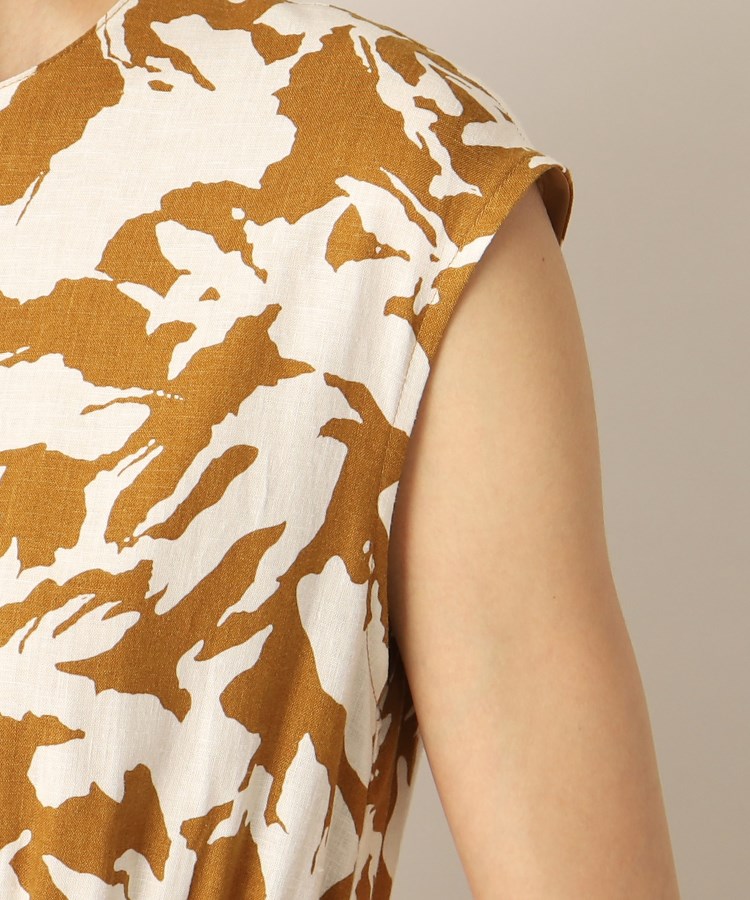 デッサン(レディース)(Dessin(Ladies))のプリントティアードワンピース14