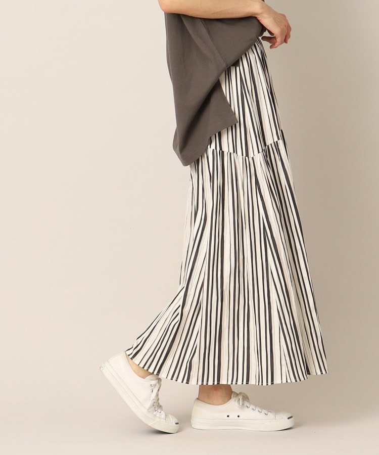 デッサン(レディース)(Dessin(Ladies))のワッシャーストライプスカート（S～L）2