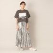 デッサン(レディース)(Dessin(Ladies))のワッシャーストライプスカート（S～L）3