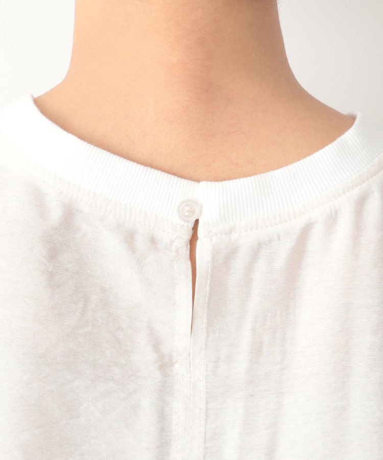 デッサン(レディース)(Dessin(Ladies))の【洗える】ドローコード付きリブ襟ブラウス（XS～L）17