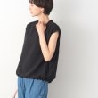 デッサン(レディース)(Dessin(Ladies))の【洗える】ドローコード付きリブ襟ブラウス（XS～L）6