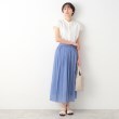 デッサン(レディース)(Dessin(Ladies))の【洗える】パール調ボタンテントラインブラウス2