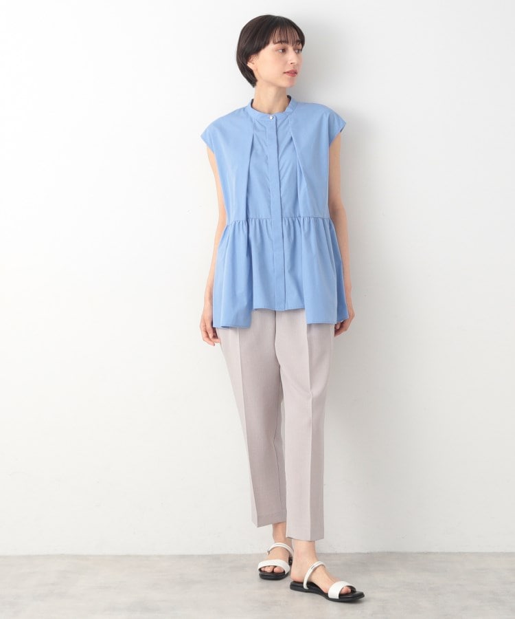 デッサン(レディース)(Dessin(Ladies))の【洗える】タックデザインペプラムブラウス7