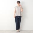 デッサン(レディース)(Dessin(Ladies))の【洗える】テントラインフレンチスリーブブラウス（XS～L）10