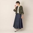 デッサン(レディース)(Dessin(Ladies))の【洗える】バルーンスリーブライトブルゾン8