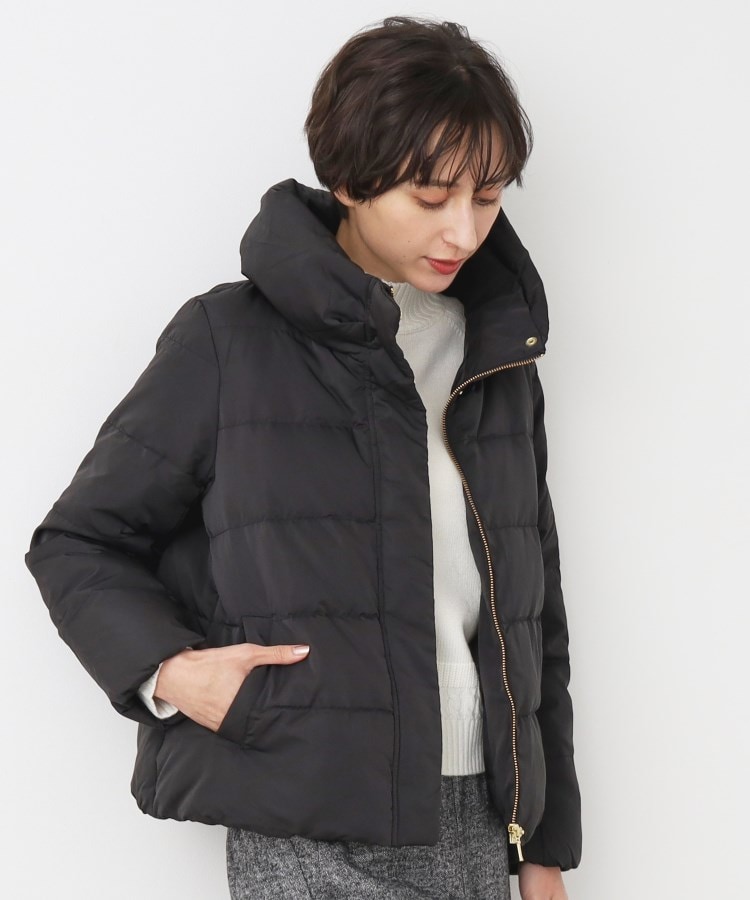 4サイズ展開】ピーチスキンショート丈ダウンコート（XS～L