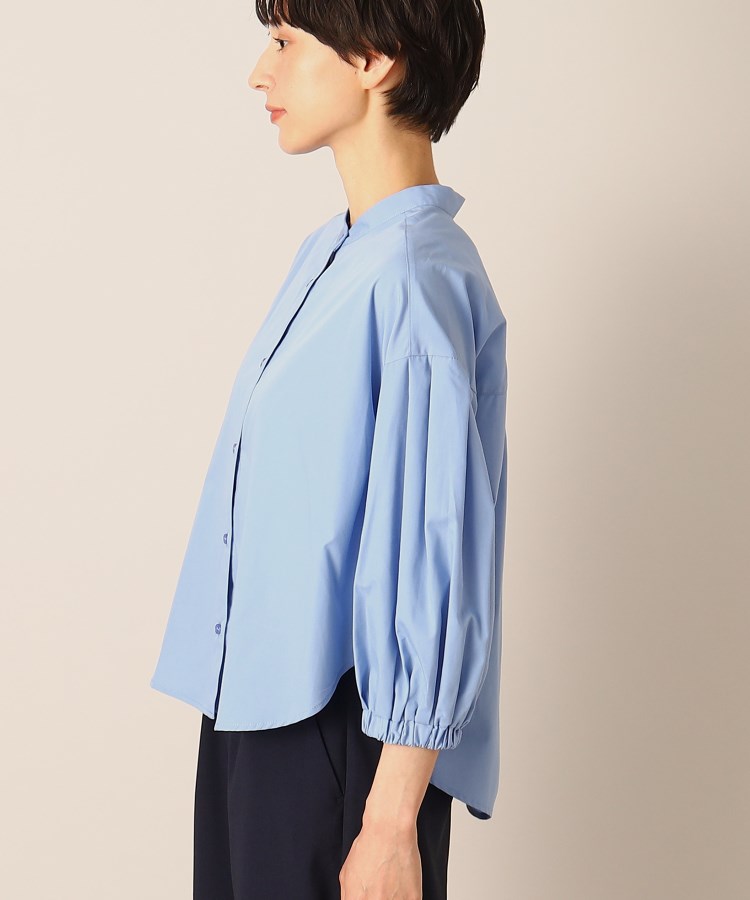 デッサン(レディース)(Dessin(Ladies))の【洗える】バンドカラーシャツ（S～L）10