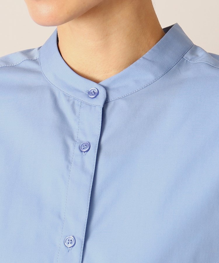デッサン(レディース)(Dessin(Ladies))の【洗える】バンドカラーシャツ（S～L）12