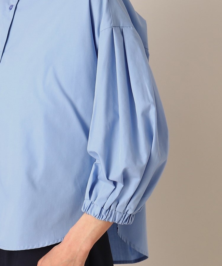 デッサン(レディース)(Dessin(Ladies))の【洗える】バンドカラーシャツ（S～L）13