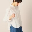 デッサン(レディース)(Dessin(Ladies))の【洗える】バンドカラーシャツ（S～L）2