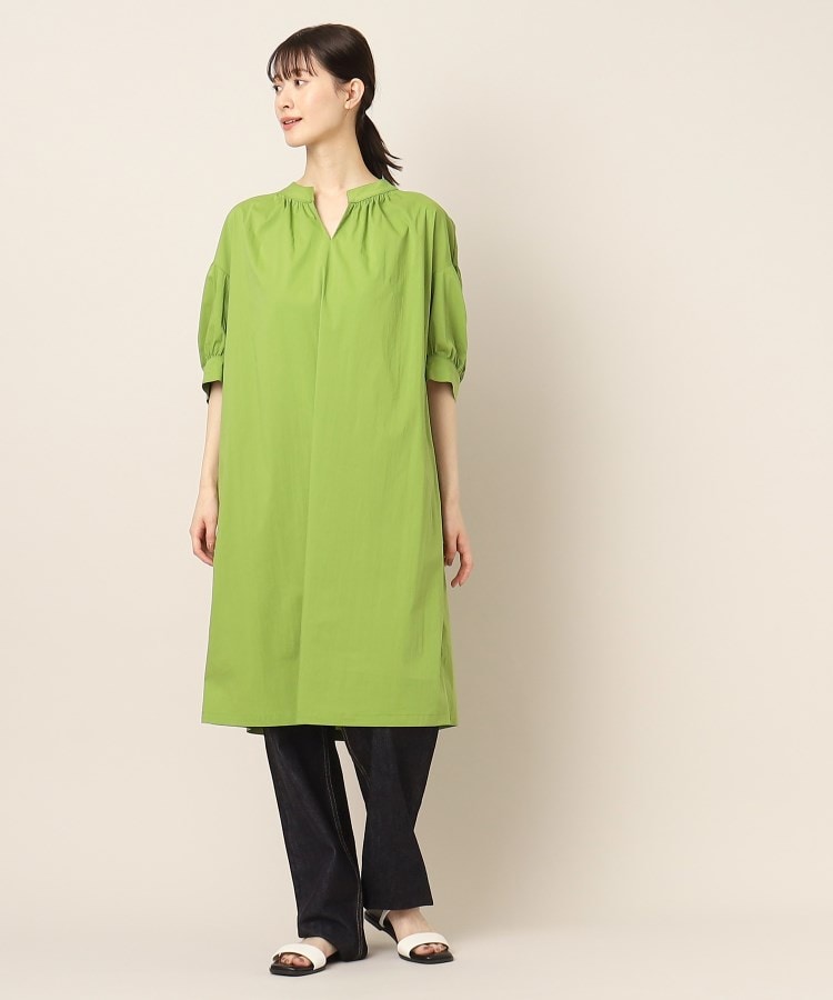 デッサン(レディース)(Dessin(Ladies))の【洗える】カフタンチュニックワンピース（S～L）7